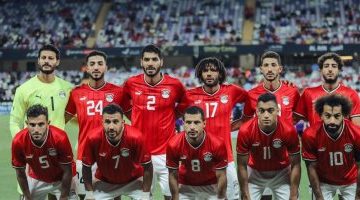 منتخب مصر يختتم تدريباته الليلة استعدادا لمواجهة الجزائر وديا فى الإمارات