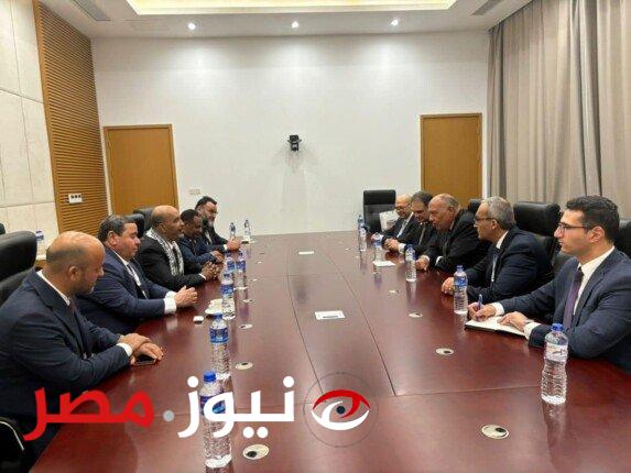 حرص وزير الخارجية على دعم المجلس الرئاسي الليبي
